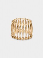 Pulsera Golden Basics blanco