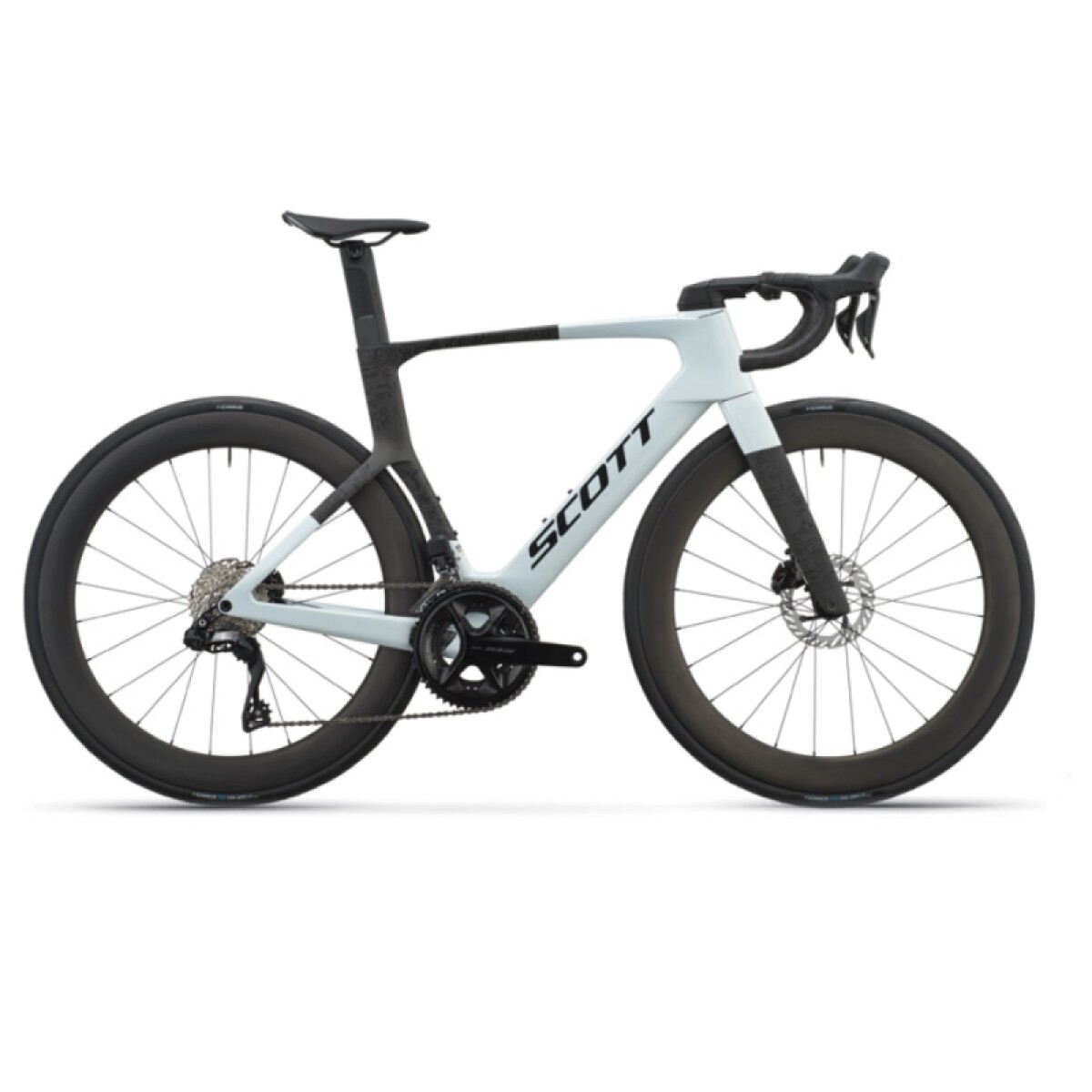 Bicicleta Scott Ruta Foil Rc 20 2027 - Blanco / Negro 