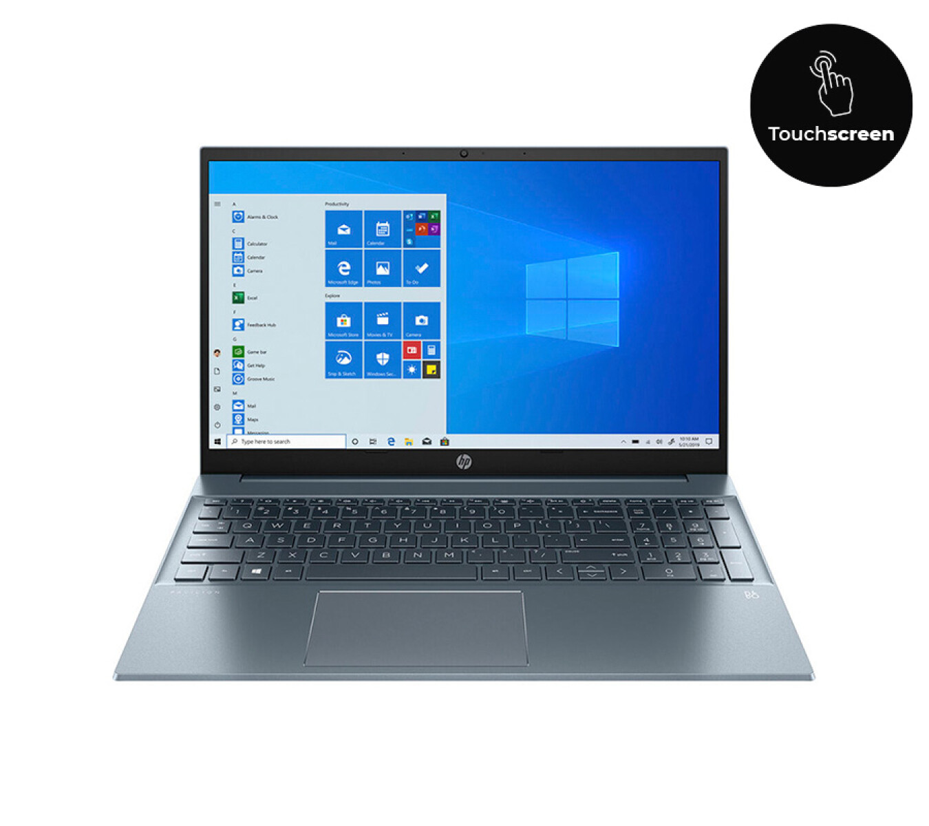Notebook HP 15-EG2009 i7-1255U 512GB 16GB Blue Touch 