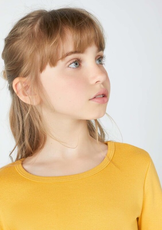 BLUSA ML FEM AMARILLO MEDIO