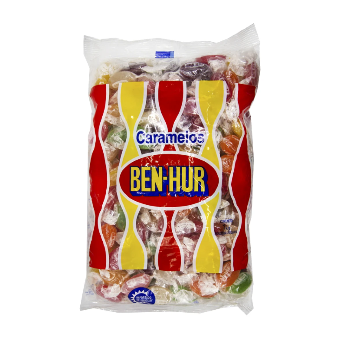 Caramelos BEN HUR Ácidos 1kg x200u 