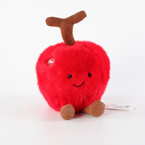 FRUTA DE PELUCHE DE 20 CM (CEREZA DE DIBUJOS ANIMADOS) FRUTA DE PELUCHE DE 20 CM (CEREZA DE DIBUJOS ANIMADOS)