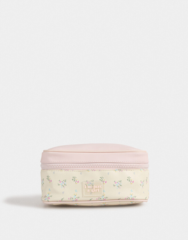 Porta Cosméticos Portacosméticos Puffy Flores - Estampado Flores