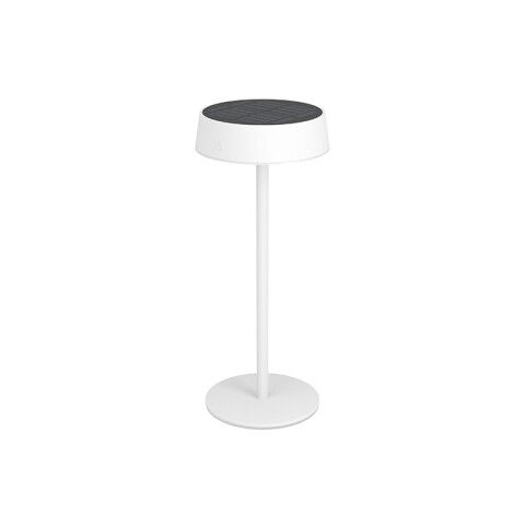 Lámpara de mesa blanco solar-USB 3W 3 tonalidades EG3684