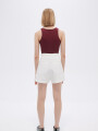 Short Alabas Marfil / Off White