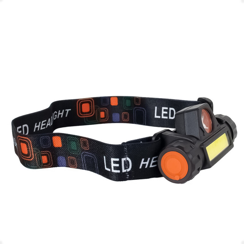 Linterna Led Tipo Minero Recargable USB Linterna Led Tipo Minero Recargable USB