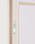 Cuadro Milu de ovejas beige y blanco 40 x 30 cm