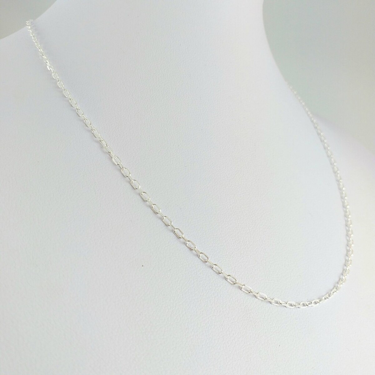 Cadena de Plata 925 Modelo Forcet Italiana - Espesor 0.50 mm 