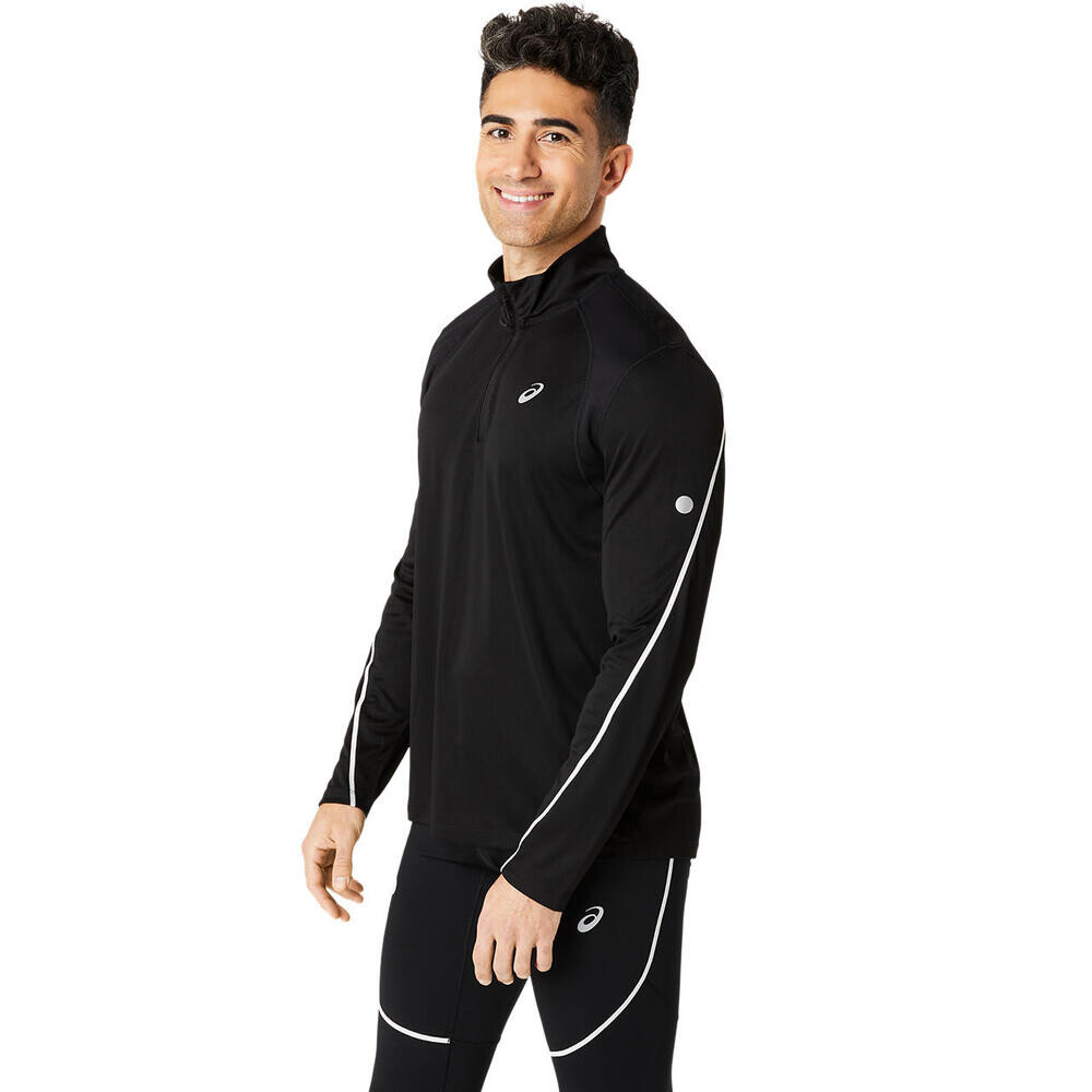 Road Lite-Show 1/2 Zip Top - Hombre Performance Black