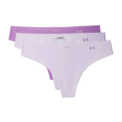 Bombacha Under Armour Thong Pack 3 Violeta