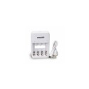 CARGADOR DE PILAS USB PHILIPS Sin color