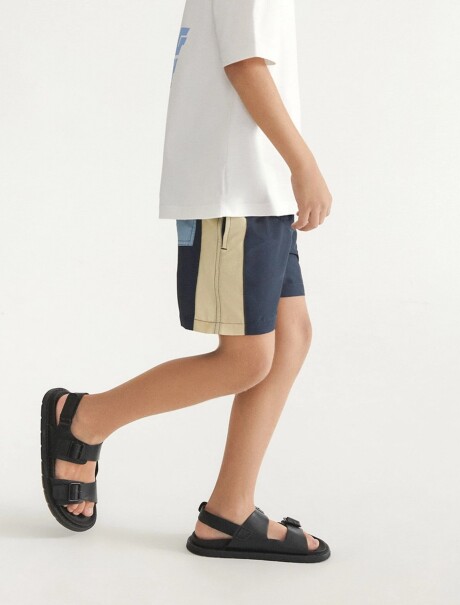 SHORT DE BAÑO INFANTIL AZUL