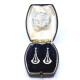 Caravanas Antiguas En Oro 18K, Platino Y Diamantes Caravanas Antiguas En Oro 18K, Platino Y Diamantes