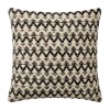 COJIN CUAD NEGRO COMB 40X40CM Unica