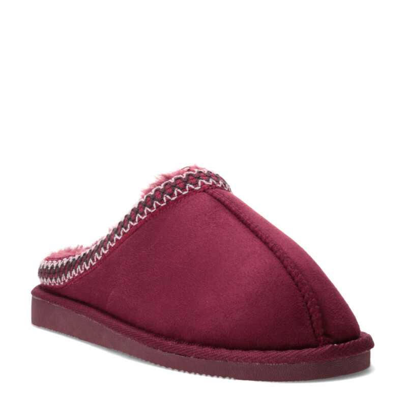 Zapatos de Mujer Lady Confort TORONTO tipo pantufla descalzo Bordó