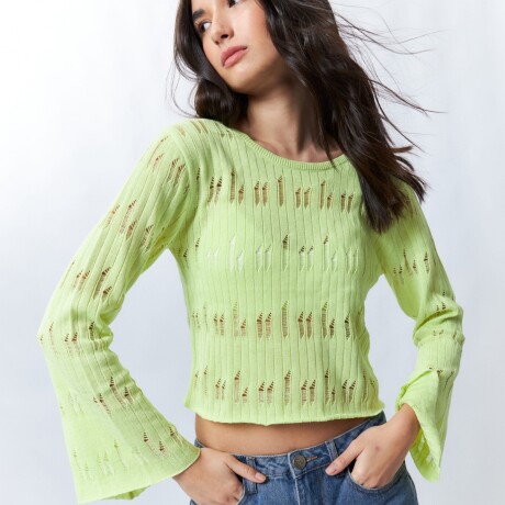 SWEATER EMILIA Verde Claro