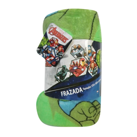Frazada Infantil 120 x 160 cm Avengers