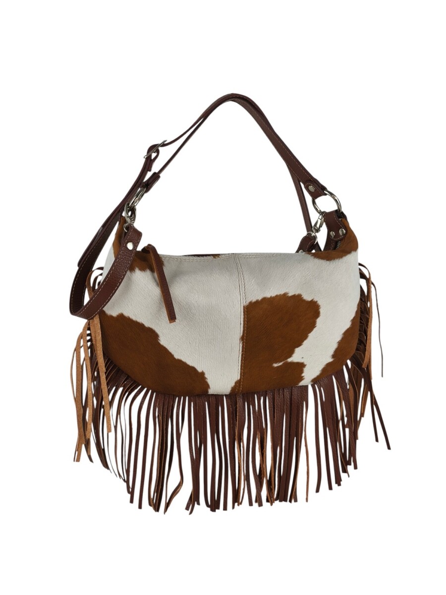 Gondola con flecos - Marron 