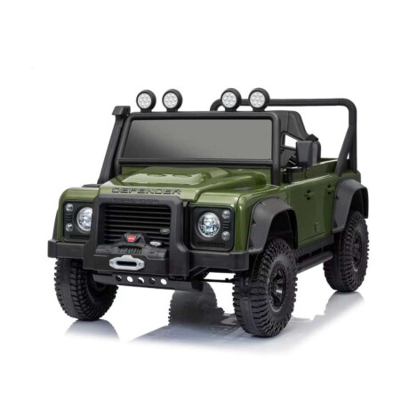 Camioneta Infantil A Bateria Land Rover Defender Verde