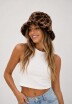 Gorro Print Chocolate