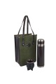 Set matero matera tipo bolso verde