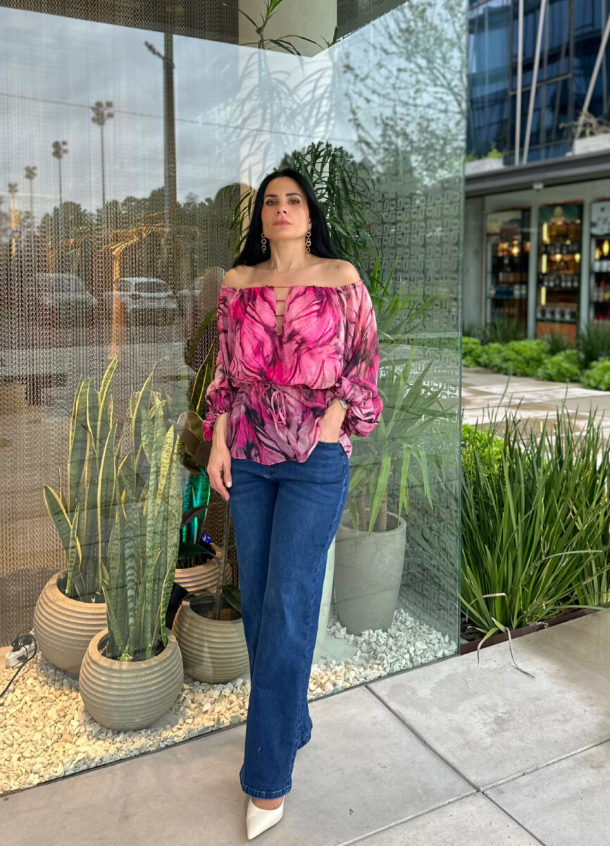Blusa Zenda - Estampado 