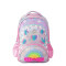 Mochila Footy Arcoiris Pop It 18" con Luz Led Lila- Rosado - Verde Agua