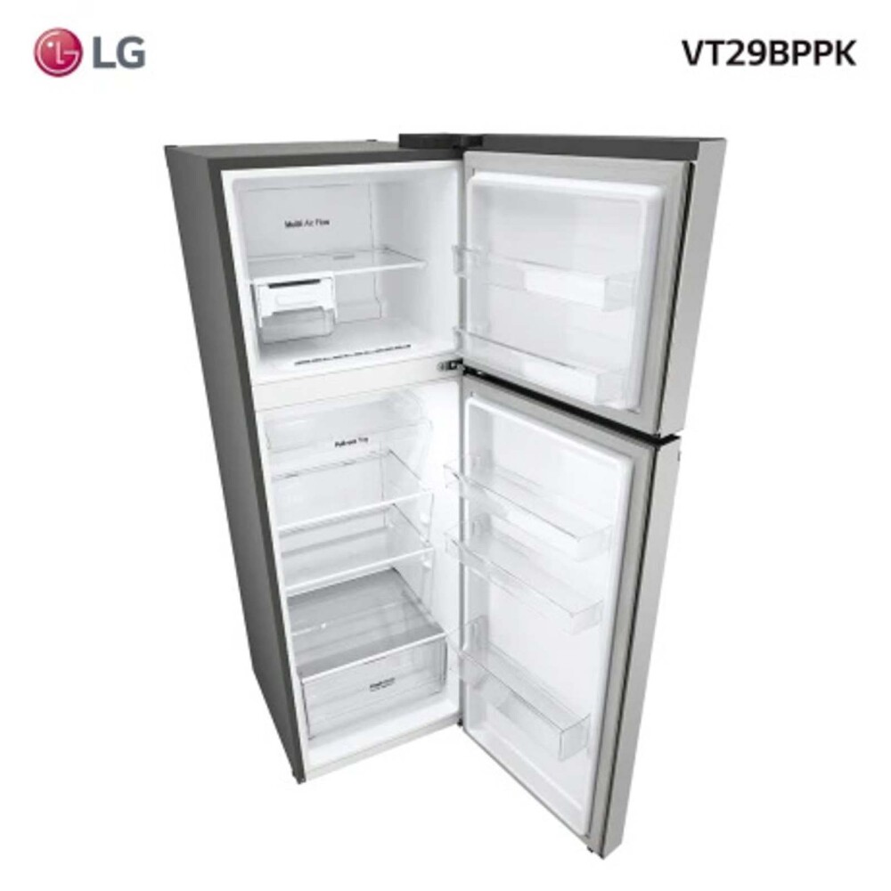 HELADERA LG INVERTER 285-LITROS GRIS VT29BPPK