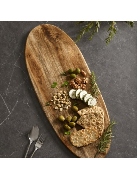 TABLA OVAL P/SERVIR 66X26X1.5CMS MADERA ACACIA TABLA OVAL P/SERVIR 66X26X1.5CMS MADERA ACACIA