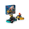 Karts y Pilotos de Carreras City Lego Karts y Pilotos de Carreras City Lego