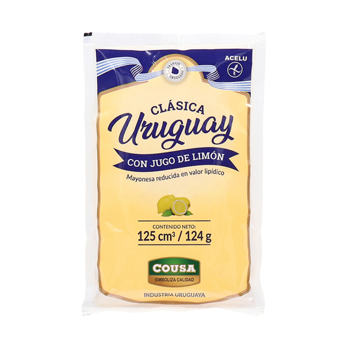 Mayonesa URUGUAY 125g (DISPLAY X 20 PCS) 