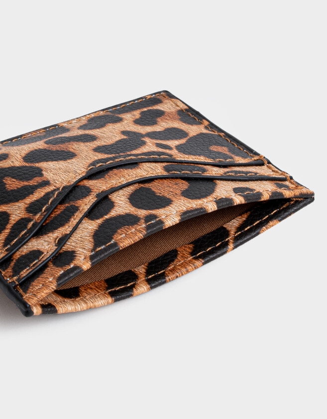 Tarjeteros Monederos - Estampado Animal Print