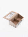 CAJA PARA TÉ 2 DIVISIONES BEIGE