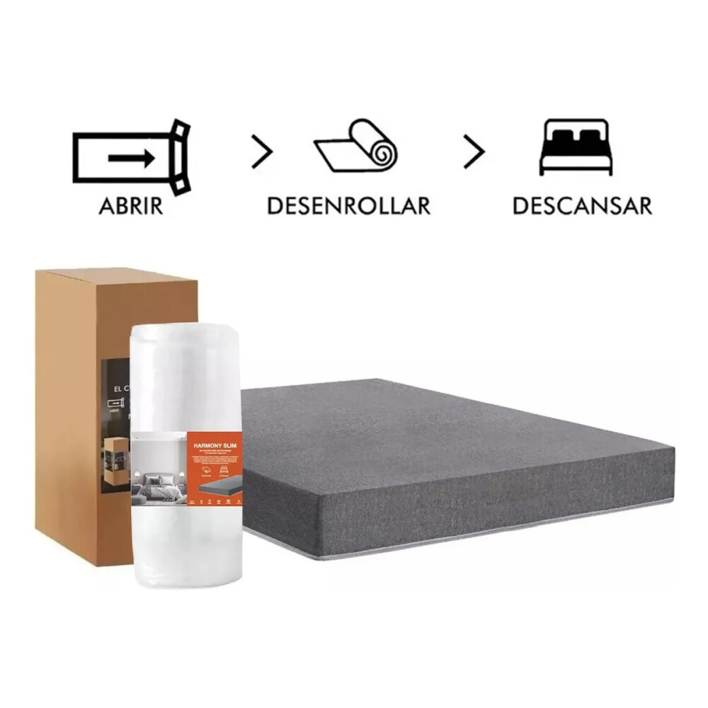 Box baúl + Colchón 2 plazas + 2 almohadas + protector de colchón! Box baúl + Colchón 2 plazas + 2 almohadas + protector de colchón!