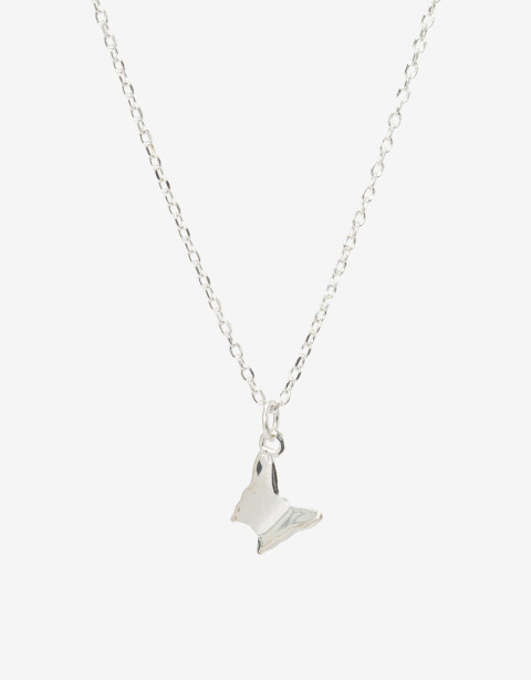 Cadena Corta con Dije Metal Collar Corto De Plata Con Dije - Plateado