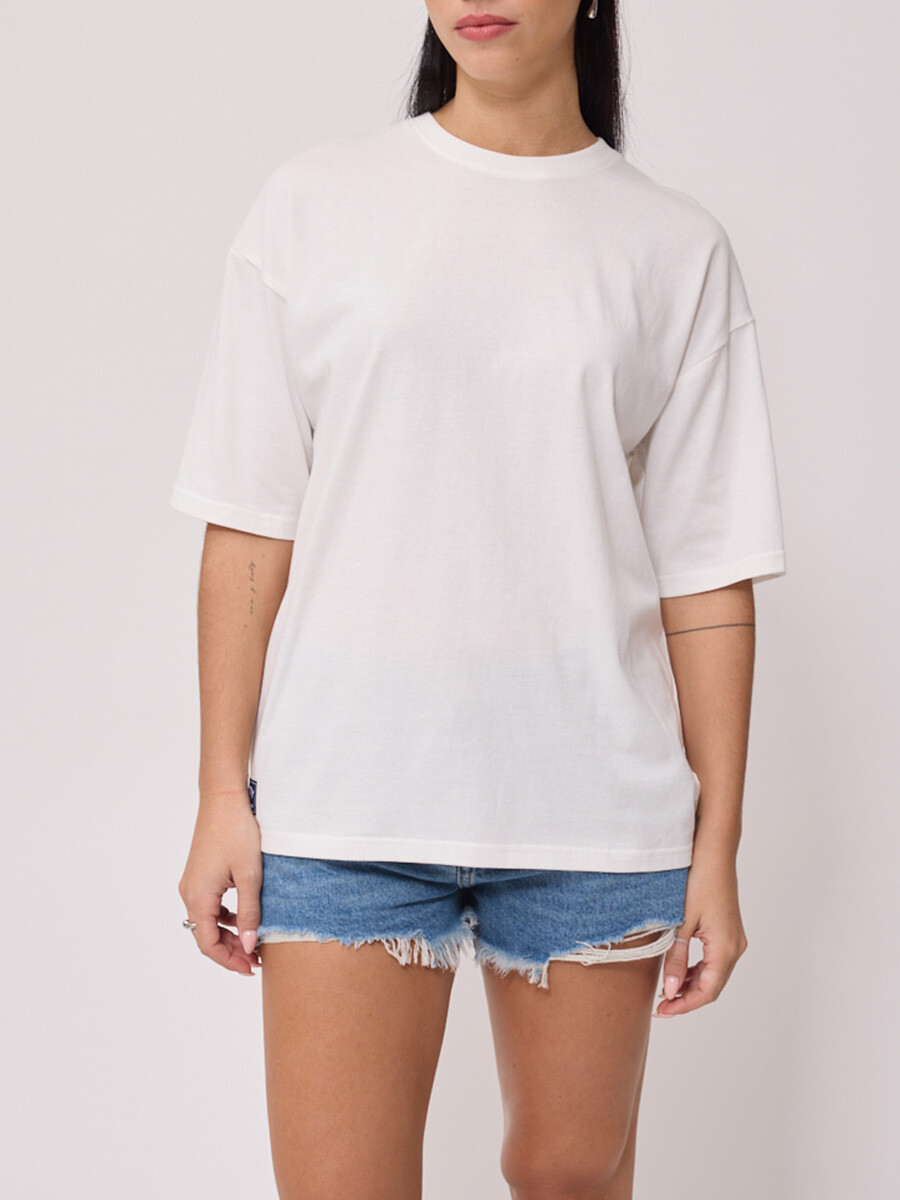 T-SHIRT LIORA RUSTY - Blanco 