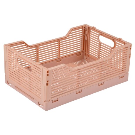 CESTO PLEGABLE KIDS PLASTICO ROSA