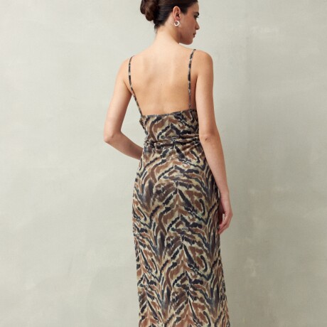VESTIDO ANORA Animal Print