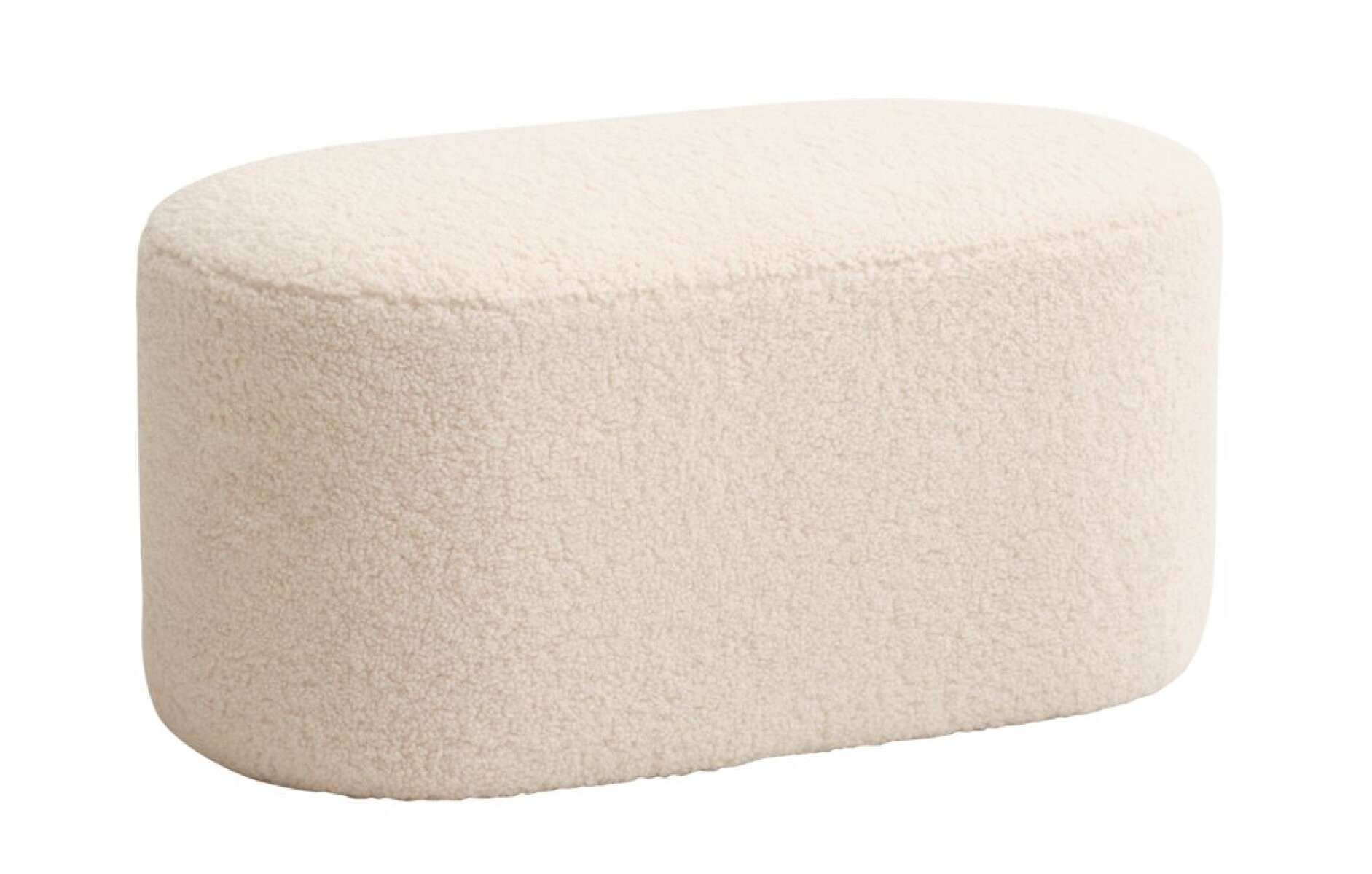 Puf OREBO 84x45 felpa crudo 