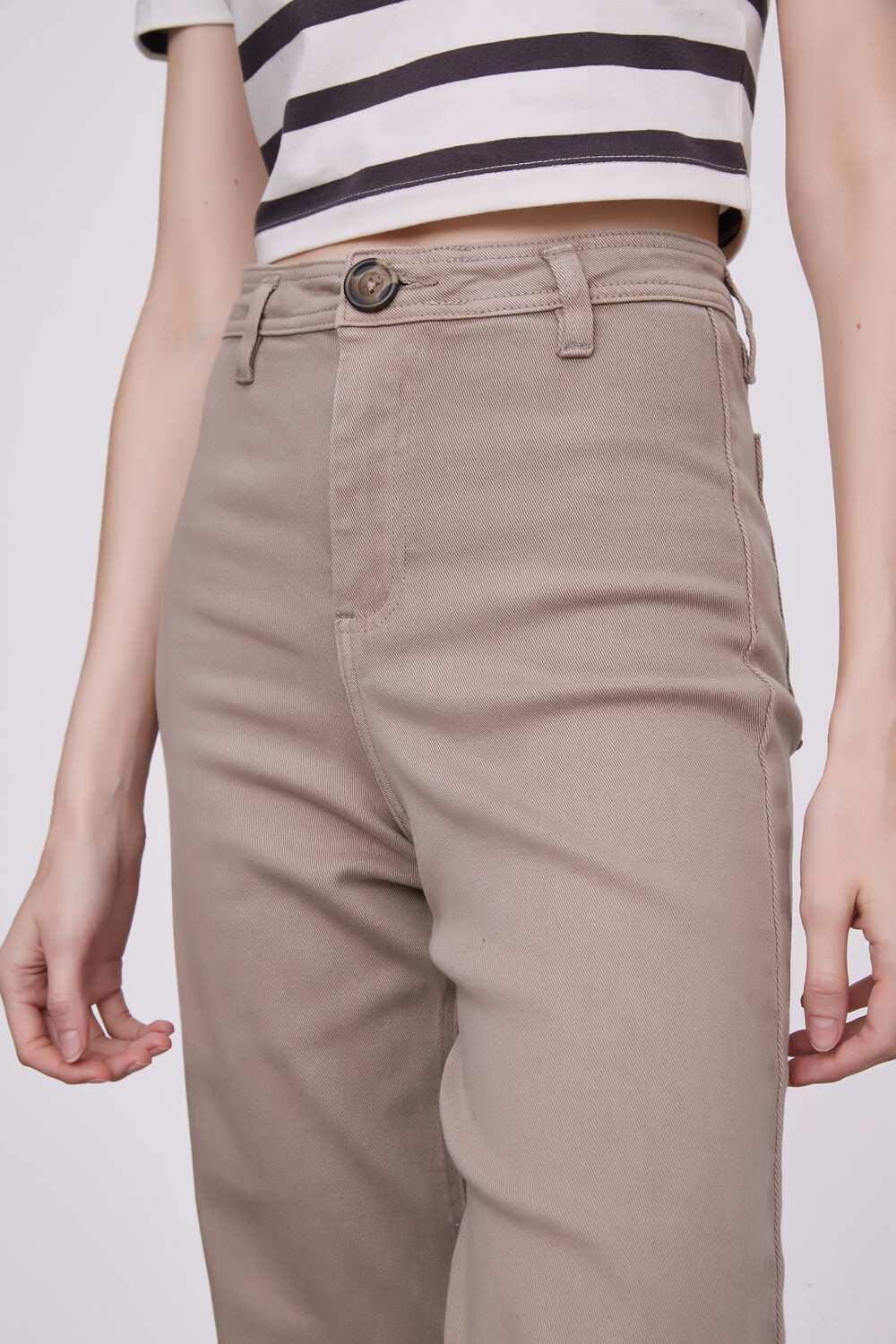 Pantalon Adeline Taupe / Mink / Vison