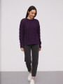 Sweater Petz Violeta Oscuro