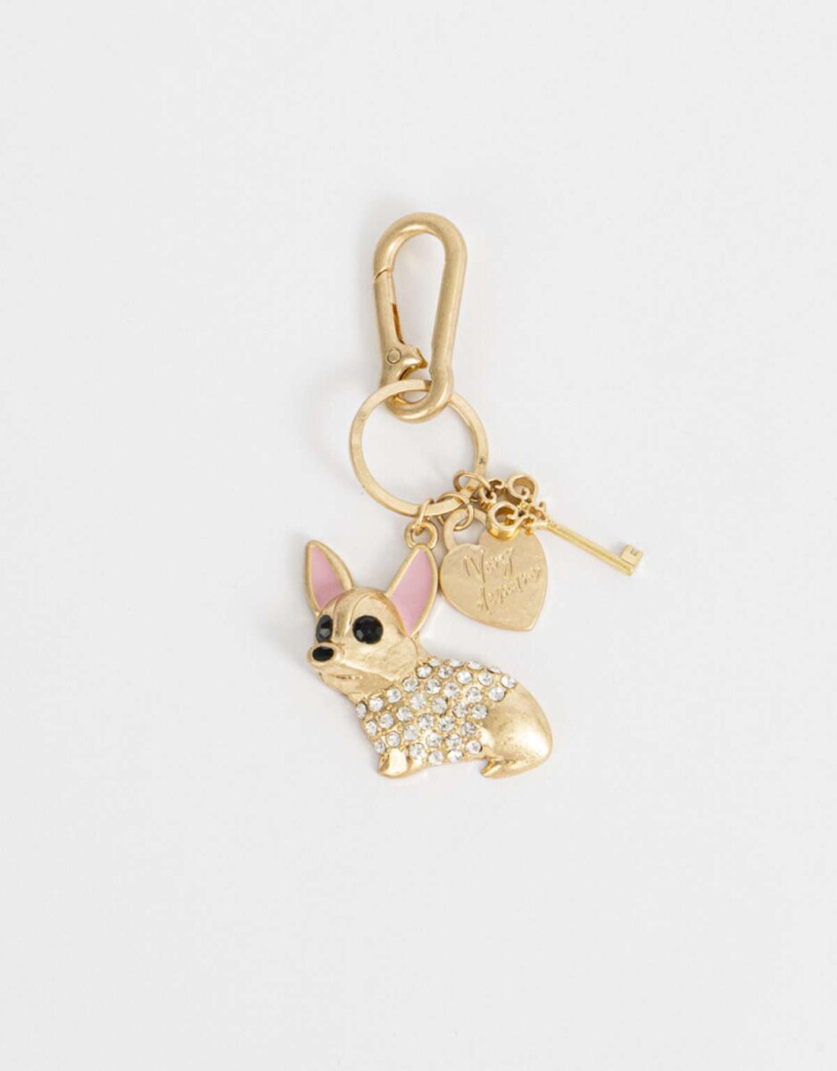 Llavero Metal - Dorado 