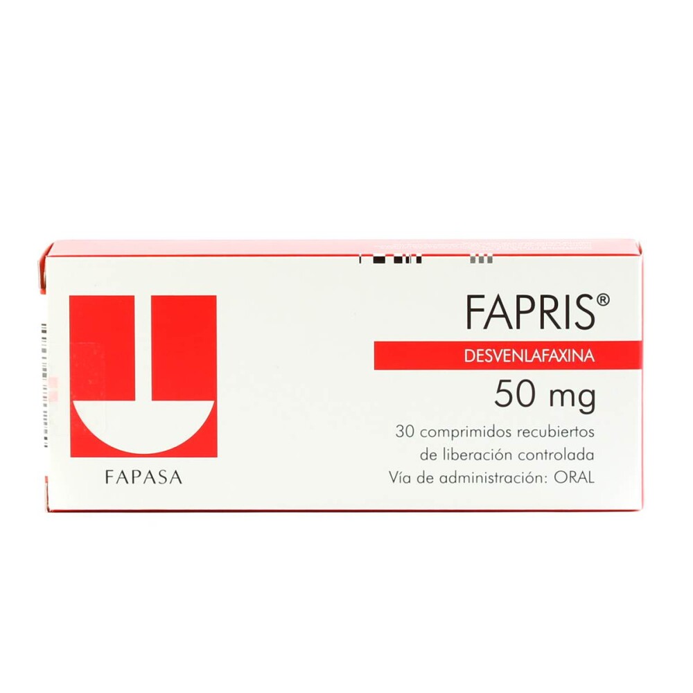 FAPRIS 50 MG. CJ X 30 COMP. única