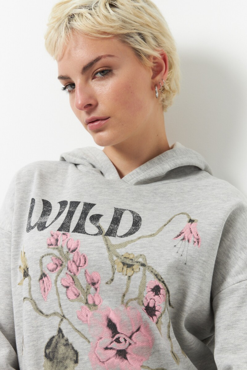 CANGURO WILD Gris Melange