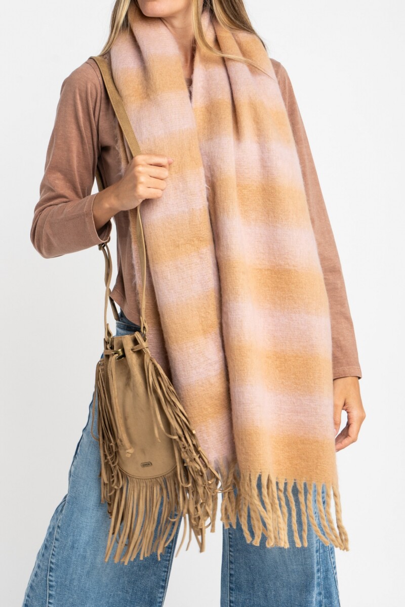 Pañuelo Rayado Rosa