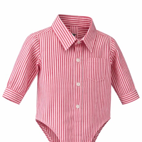 Camisa Body Rayas roja