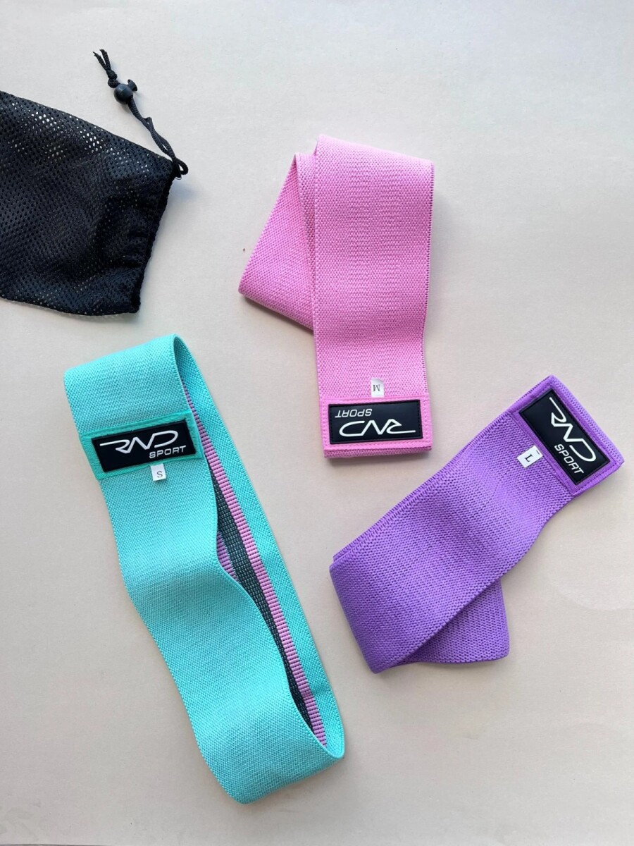 Banda elastica de tela (kit de 3 unidad 