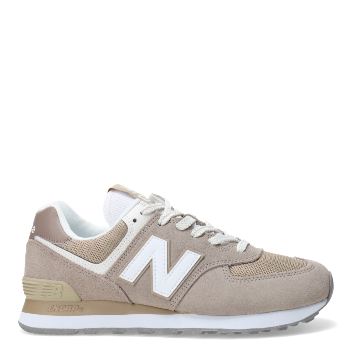 Championes de Hombre New Balance 574 New Balance - Beige - Blanco 