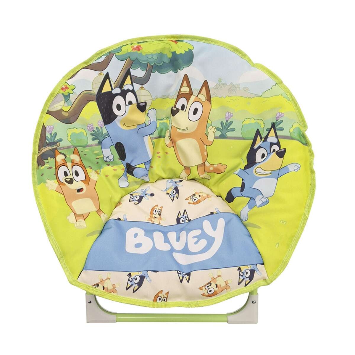 Silla Honguito Bluey Plegable con Broche Seguridad - Multicolor 