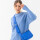 Cartera Puffy Azul